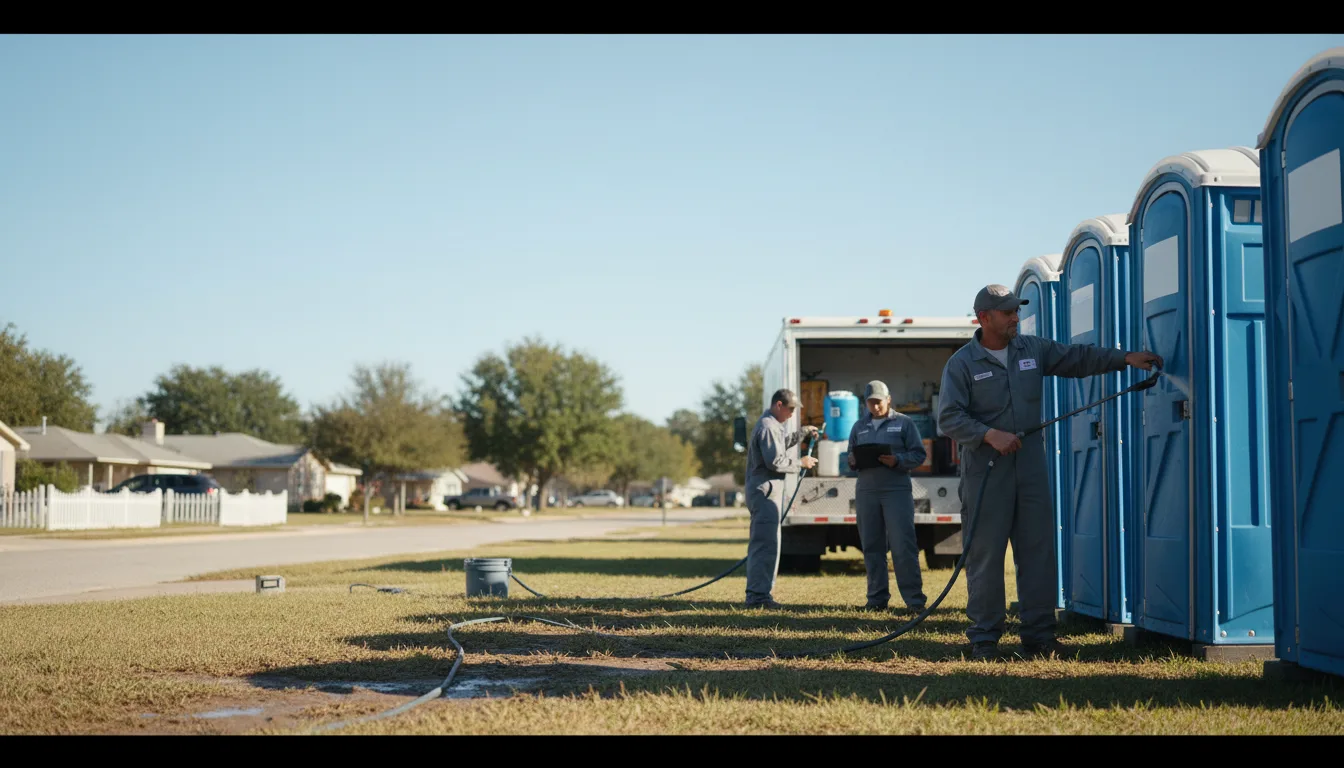 Long-Term Portable Toilet Rental in Pittsburg, CA near me